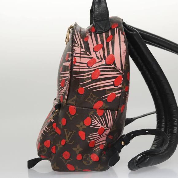 LOUIS VUITTON Monogram jungle Dot Palm Springs PM Backpack M41981 LV Auth 103121 - Picture 3 of 16